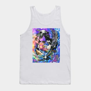 A Wave of Eiders (Common Eider, Steller's Eider, King Eider, Spectacled Eider) Tank Top